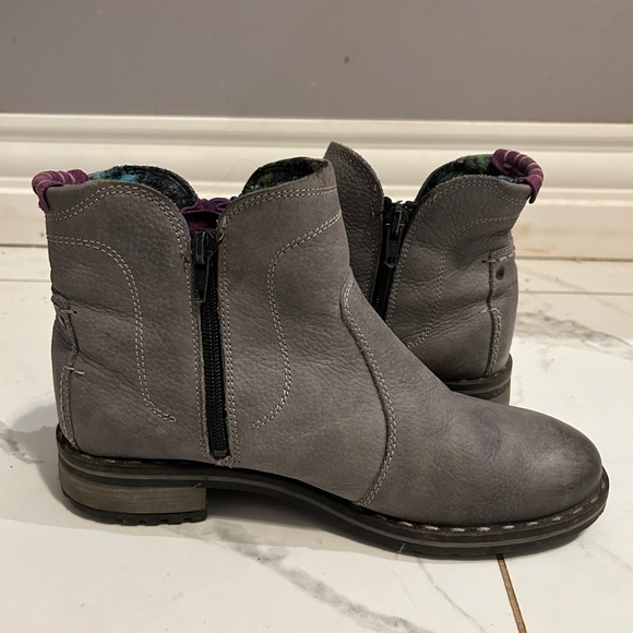 Women’s Josef Seibel Grey Ankle Boots Sz 8 - Picture 3 of 7